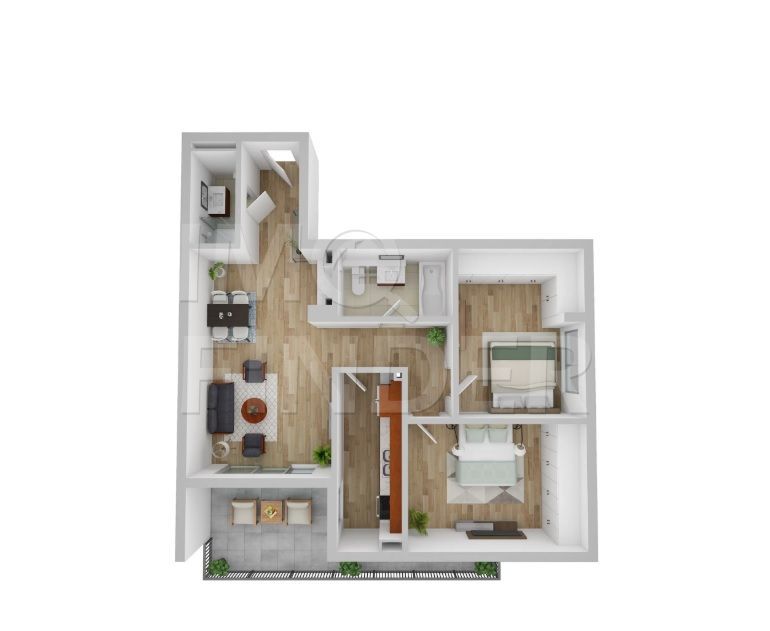 Apartamente Premium de vanzare -3 camere, Andrei Muresanu- 0% comision - Poză 2
