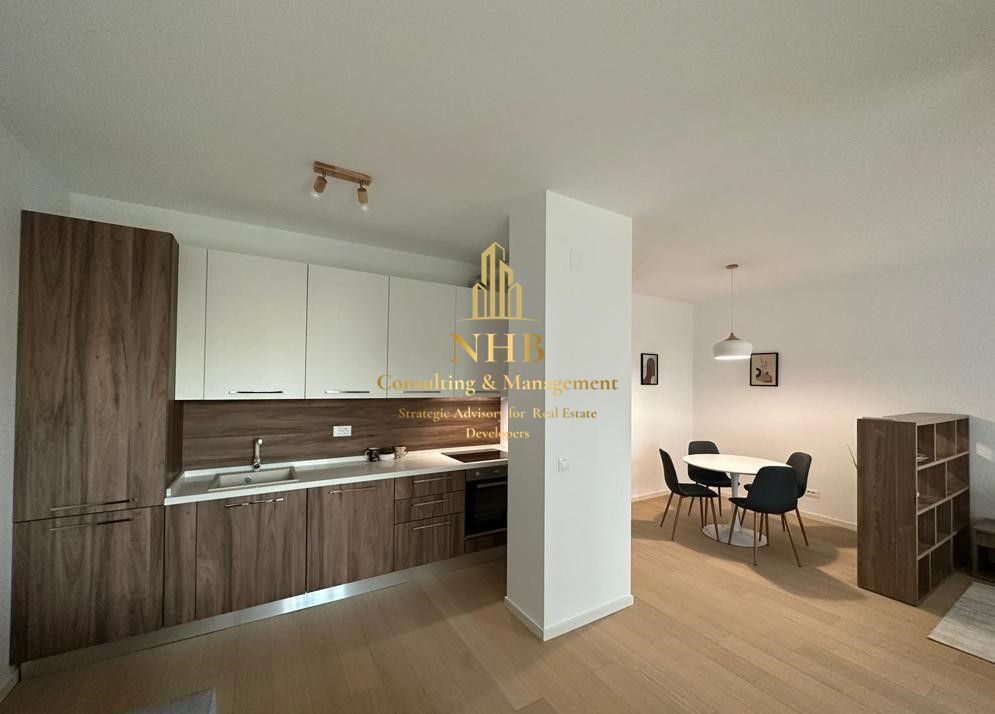 Studio 1 camera cu curte si terasa, THE IVY Baneasa, parcare inclusa - Poză 1