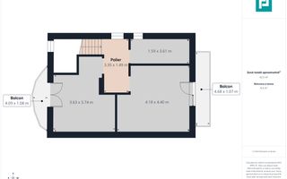 Duplex luminos 101 mp utili, teren 350mp în Covaci - Poză 14