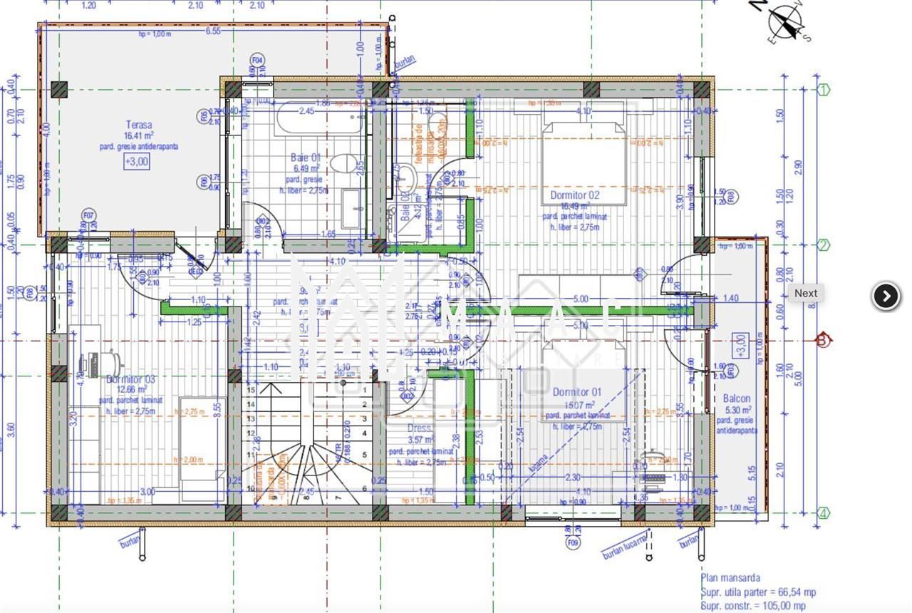 Casa 4 camere | Teren 487 mp | Cristian - Poză 6