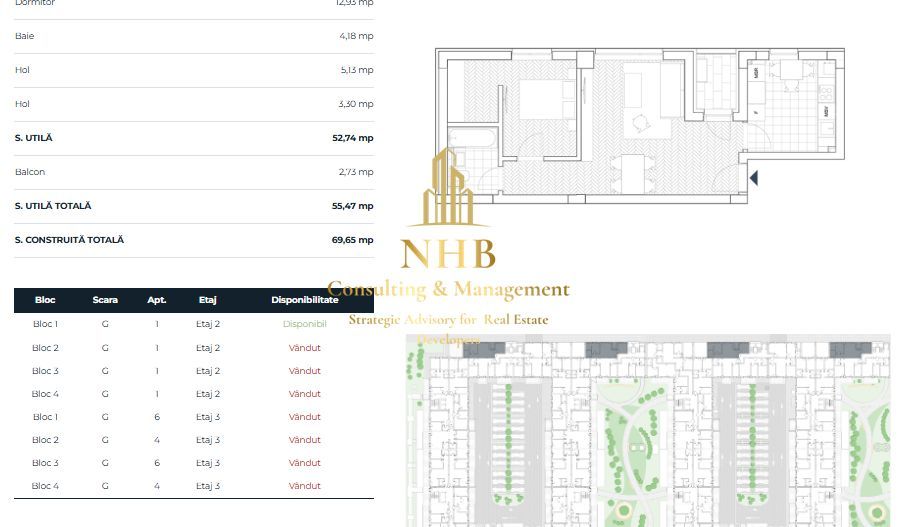 Apartament de 2 camere, ansamblu premium, constructie noua, Comision 0 - Poză 16