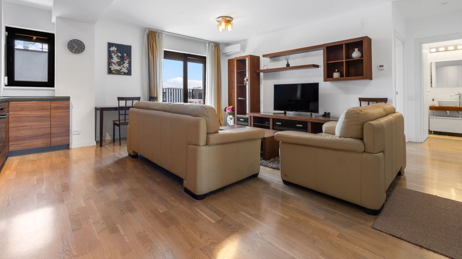 2 Camere 65mp Parcare Subterană | Arcadia Domenii Metrou +Costuri MICI - Poză 1