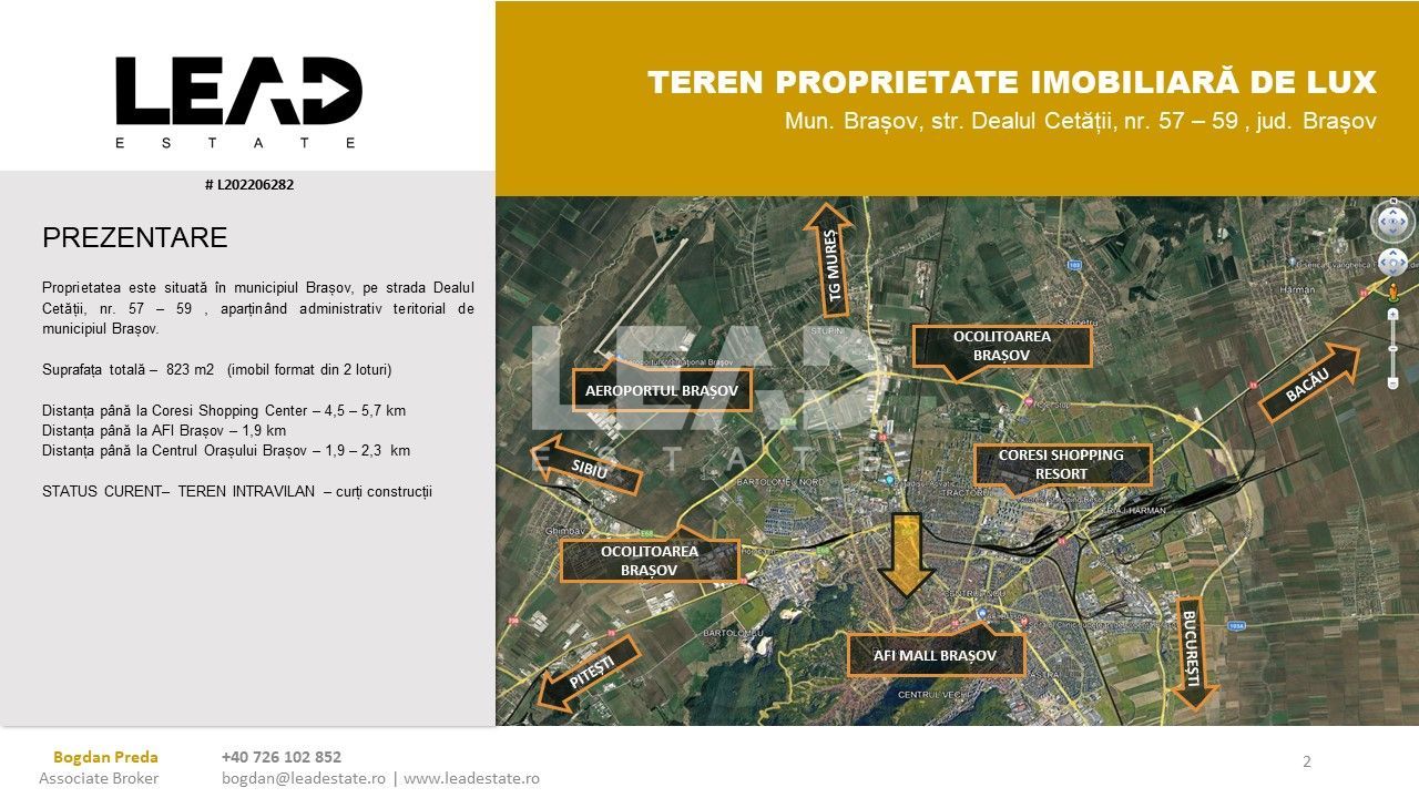 TEREN PROPRIETATE IMOBILIARA DE LUX - Poză 2