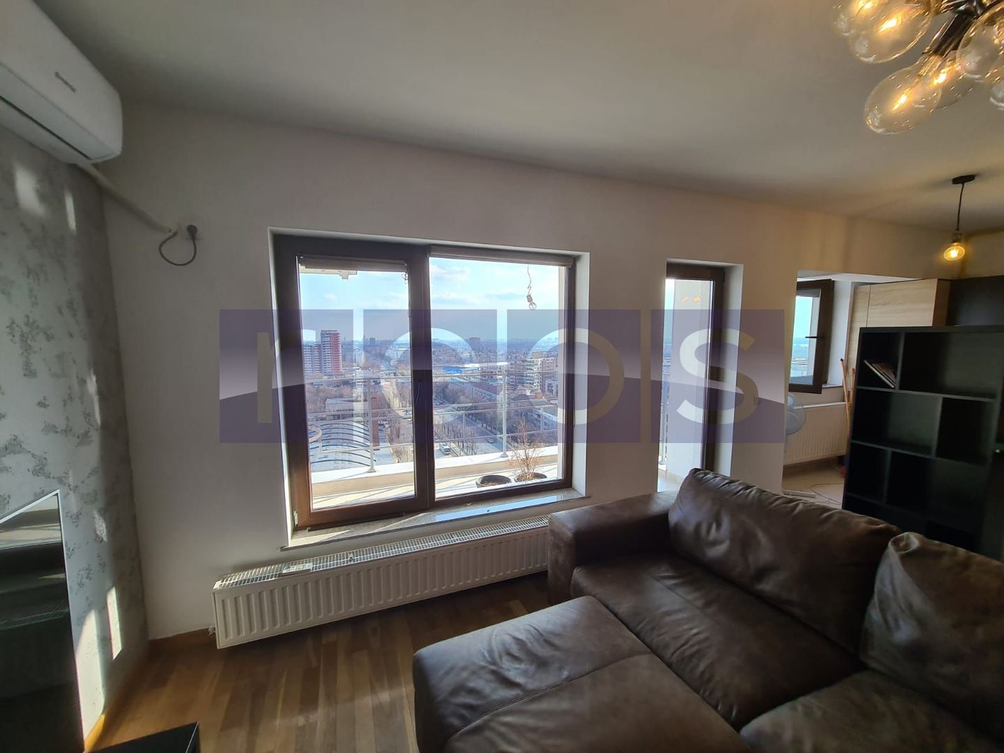 Apartament unicat 2 Camere ETAJ 15 | 75 mpu + Balc | Bucurestii Noi  | Mobilat - Poză 16