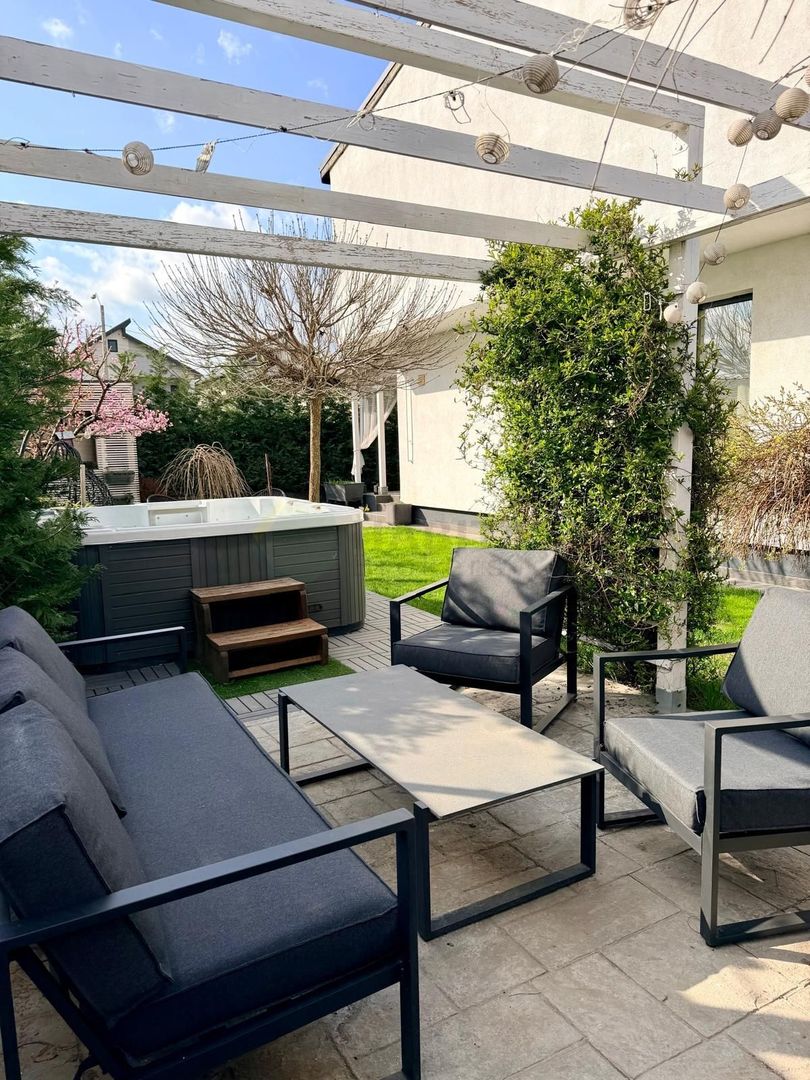 Casă modernă de vânzare în Tunari – Jacuzzi | Foisor | Panouri solare - Poză 12