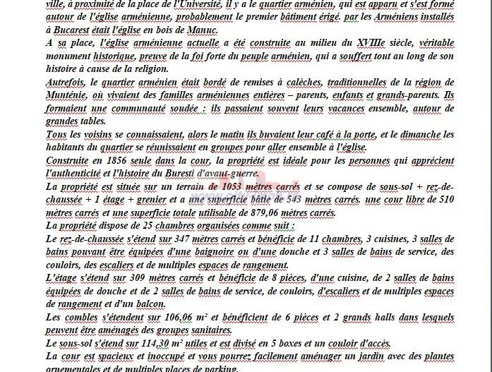 Vanzare Vila Calea Mosilor 136 Centru Istoric,  Bucuresti, Romania. - Poză 21