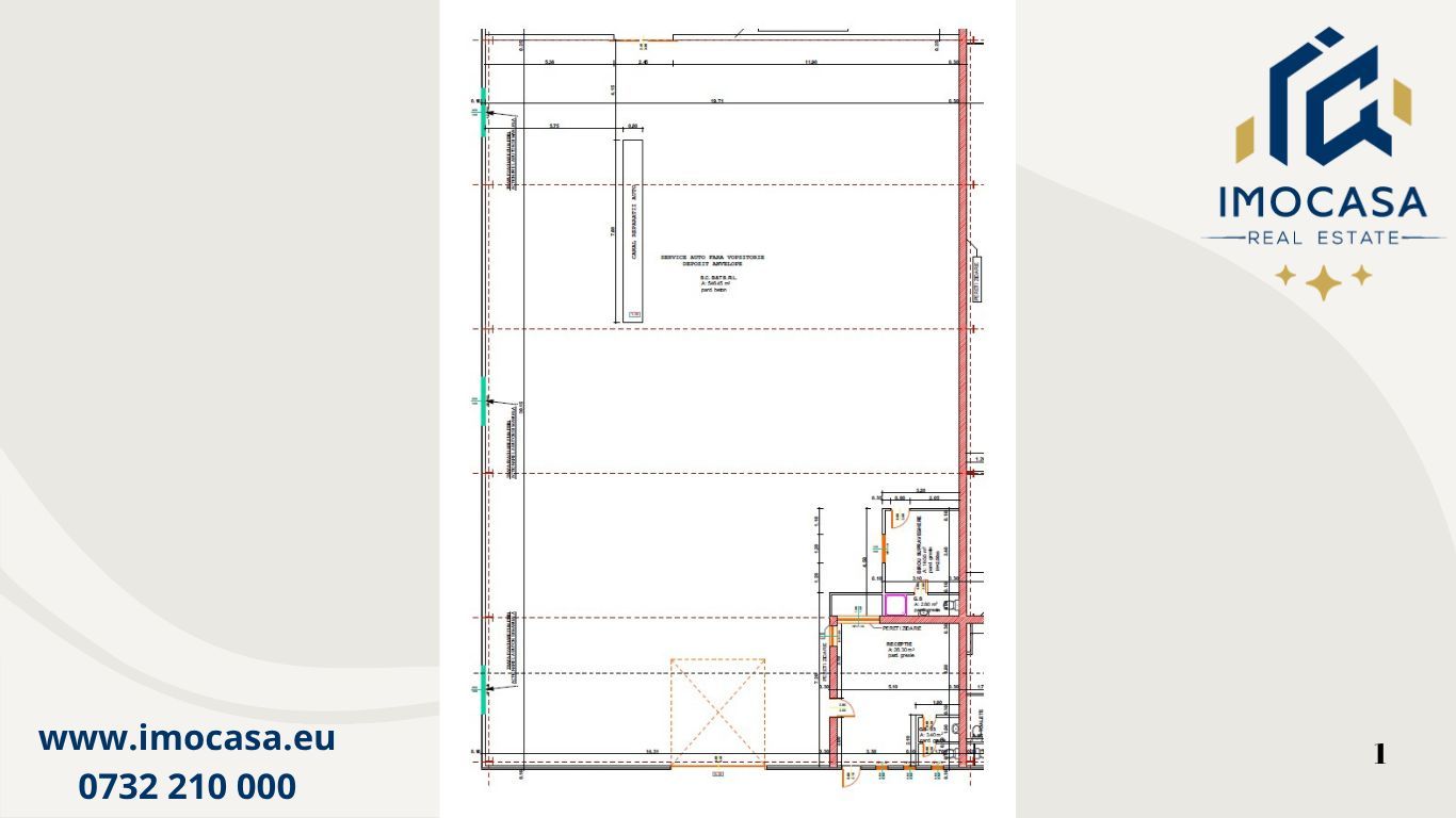 Hala de inchiriat atelier/depozit Micalaca Acces Tir 600+600 M.P. - Poză 14