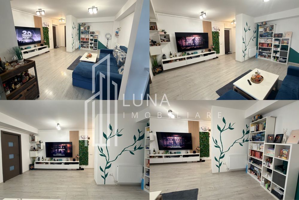 Apartament 2 camere | Tractorul | Bloc 2019 | Etaj 1 | Mobilat | 55mp - Poză 1