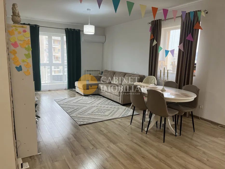 3 camere, decomandat, etaj 6/9, 75mp, 2 bai, liber! - Poză 1