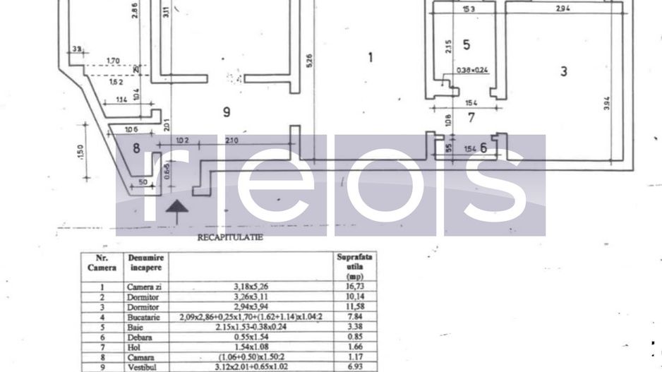 VANZARE 3 CAMERE SEMIDECOMANDAT - Parc IOR,MallPark Lake , Dristor - Poză 9