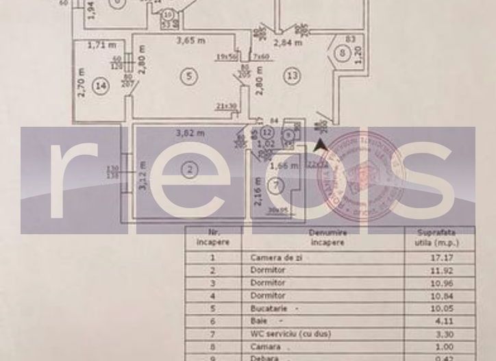 VANZARE 4 CAMERE | MIHALACHE | 89MP | VEDERE SPATE | - Poză 10