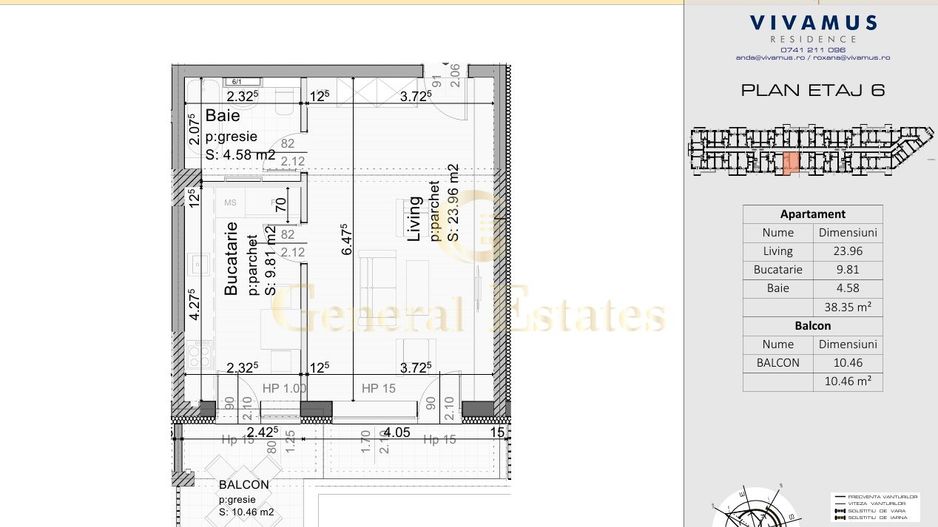 GARSONIERA, Tractoru, Brasov - Poză 2