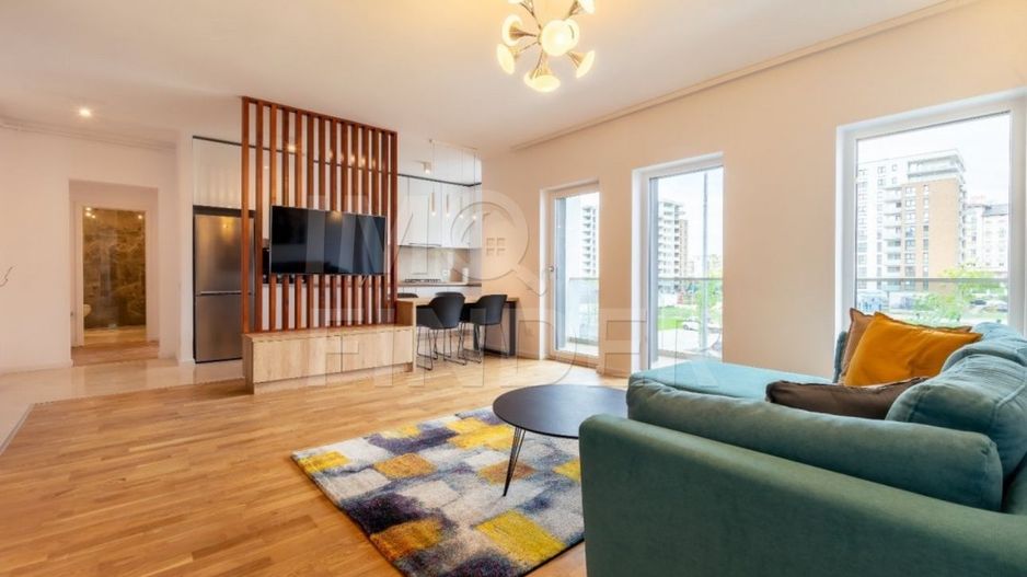 Închiriere apartament 3 camere Bună Ziua, 100 mp mobilat lux - Poză 1