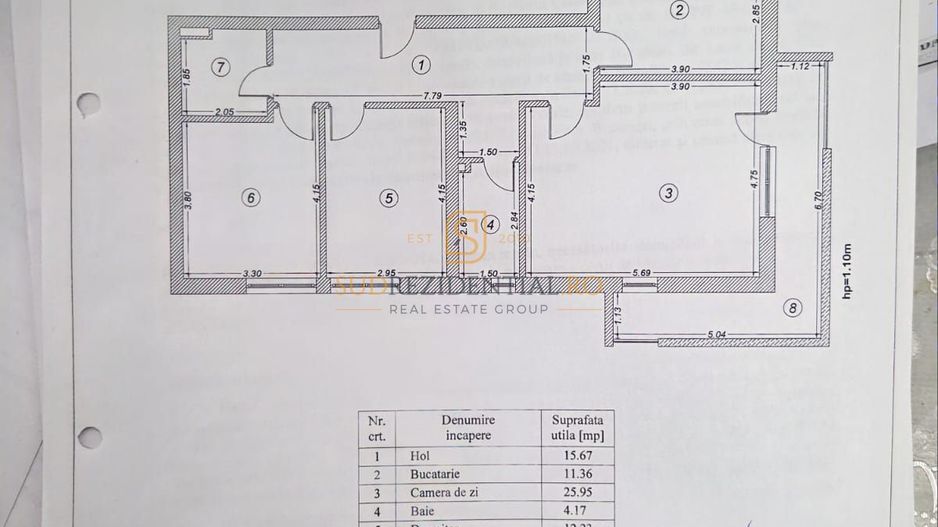 Apartament 3 camere | 98.32 mp | Mobilat & Utilat | Parc T. Arghezi - Poză 19
