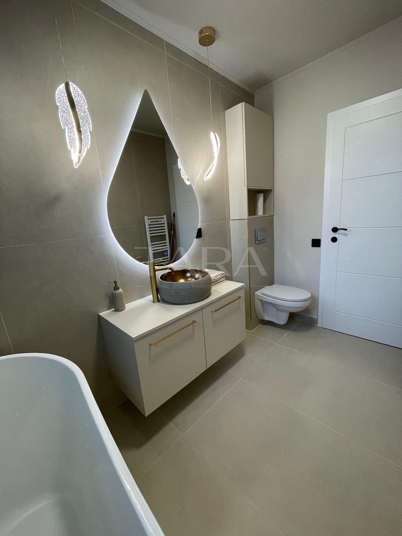 Florești – 3 camere premium, mobilat complet in Floresti. - Poză 14