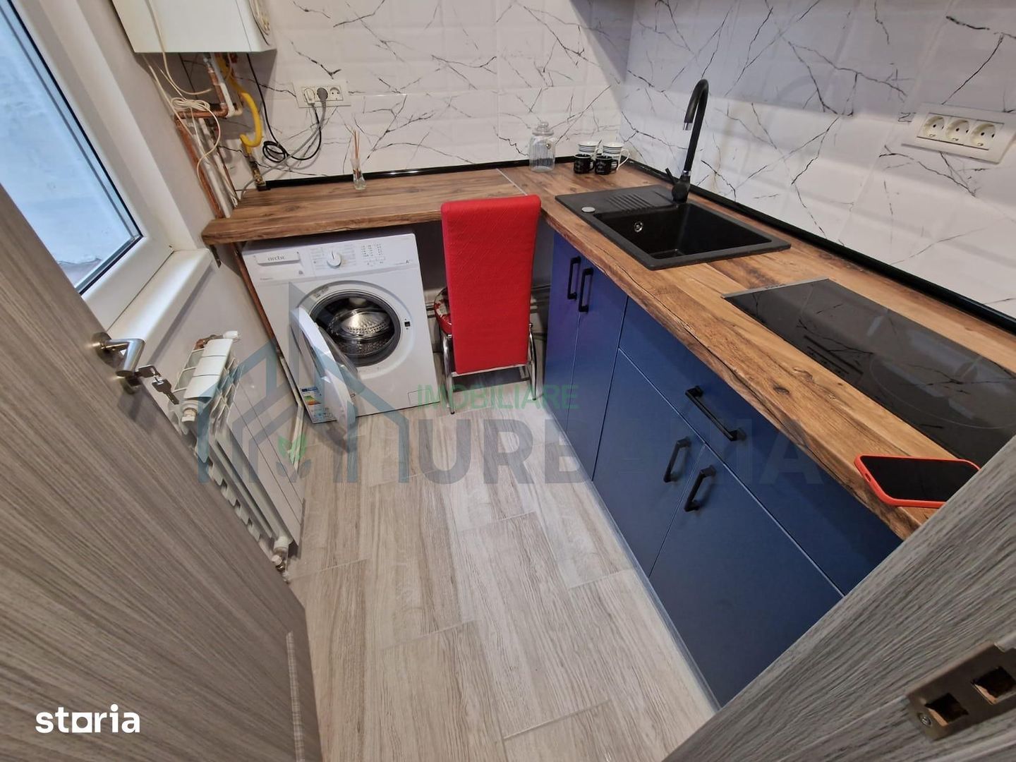 Apartament 2 camere de închiriat în Alexandru cel Bun, renovat integral și mobilat modern - Poză 7