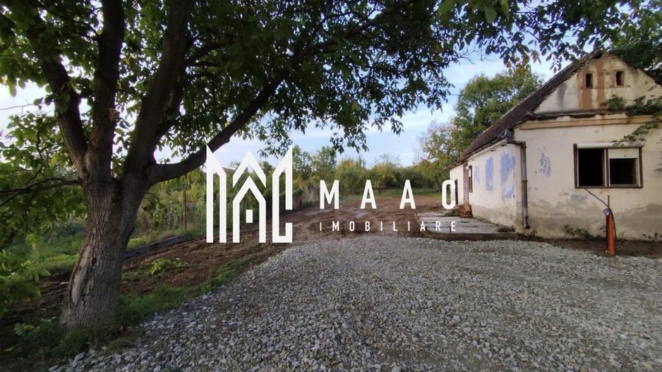 Casă de renovat I teren 1400 mp I Livadă I Central Săcel - Poză 1