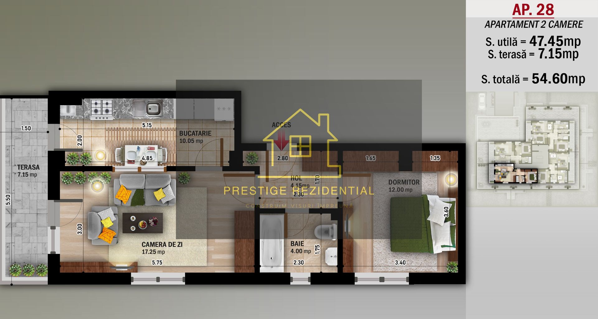 Ap 2 Camere Finalizat,Titan-Nicolae Grigorescu-Metrou - Poză 8