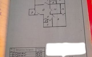 3 Camere Decomandat | 2 Bai | Etaj 4/8 | 75mp totali - Schiță 8