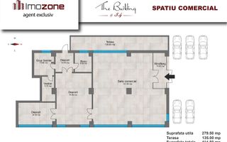 Spatiu Comercial | Militari-Uverturii-Apusului | 280mp + 135mp (terasa) - Poză 49