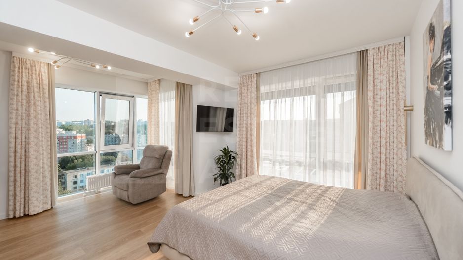 Vânzare, apartament, 2 dormitoare + living- 82 mp, Buiucani - Poză 9
