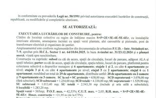 Proiect rezidențial cu AC – 29 apartamente – 4.330 mp – 35 parcări – S - Poză 4