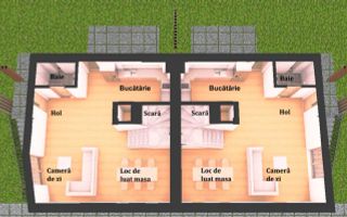 Duplex modern de vanzare in zona Auchan Iris! - Poză 11