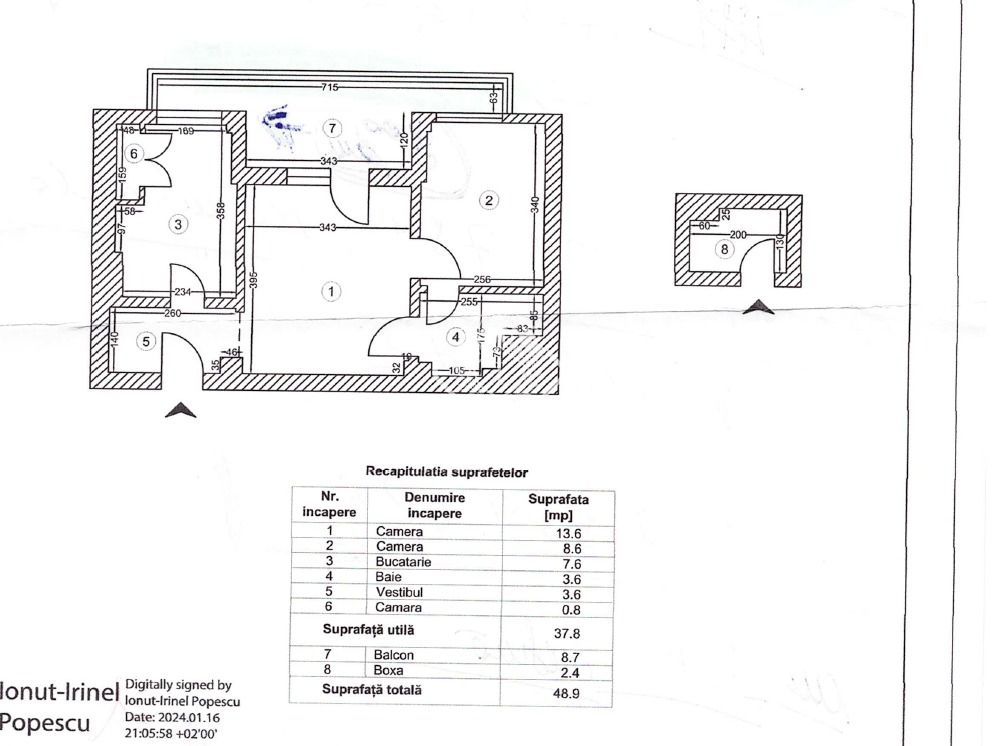 Apartament 2 camere Gara de Nord - Poză 10