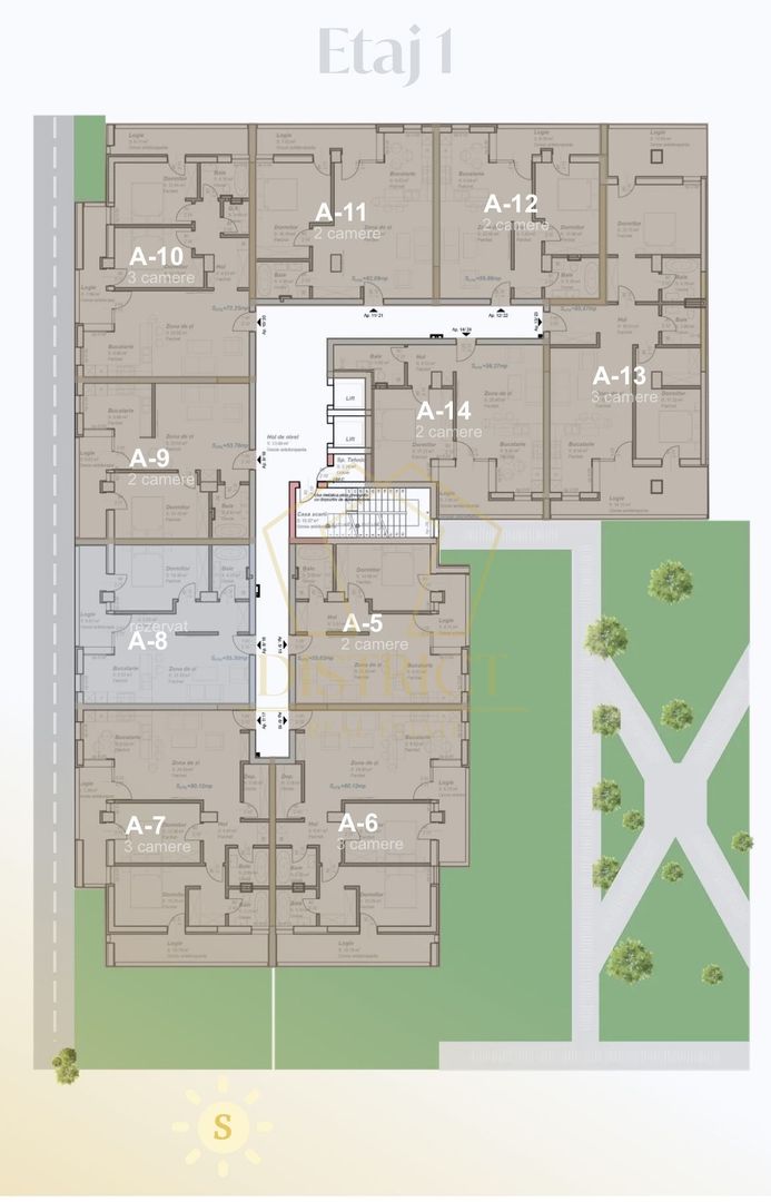 Apartament superb cu 2 camere și balcon | Calea Aradului - Poză 11