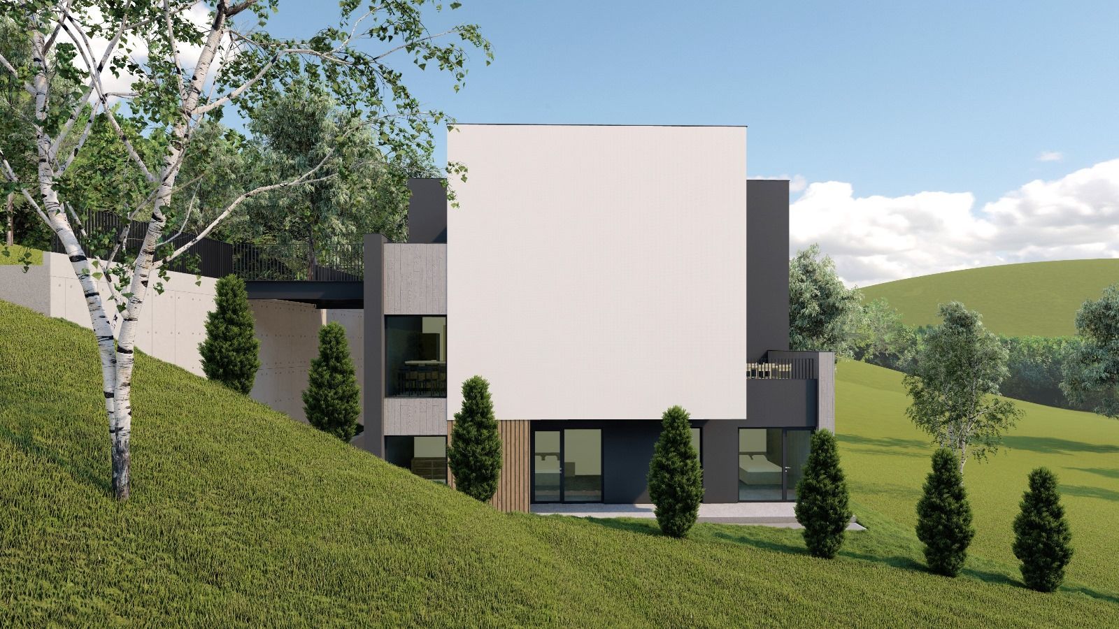 Duplex modern,160 mp utili, Teren 363 mp,Terase 40 mp, Valea Garbaului - Poză 5