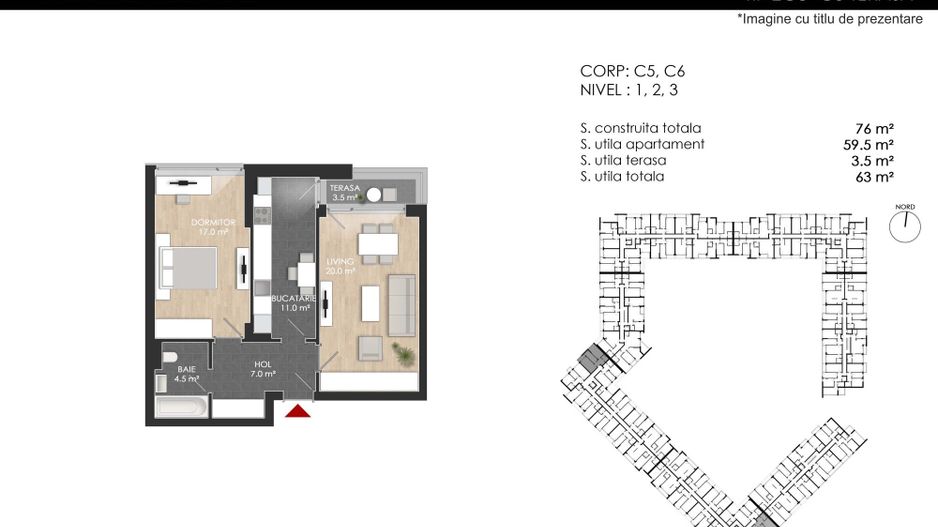 Apartament 2 camere Sectorul 1 - Reper Colosseum Mall - Poză 10