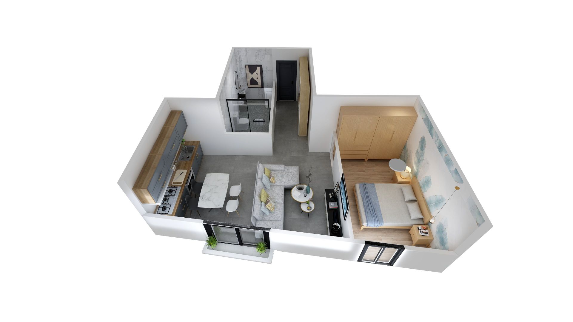 Comision 0%, apartamente 2 camere, parcare subterana inclusă! - Poză 2