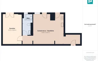 Apartament de lux cu 2 camere etaj 1, Micălaca - Poză 16