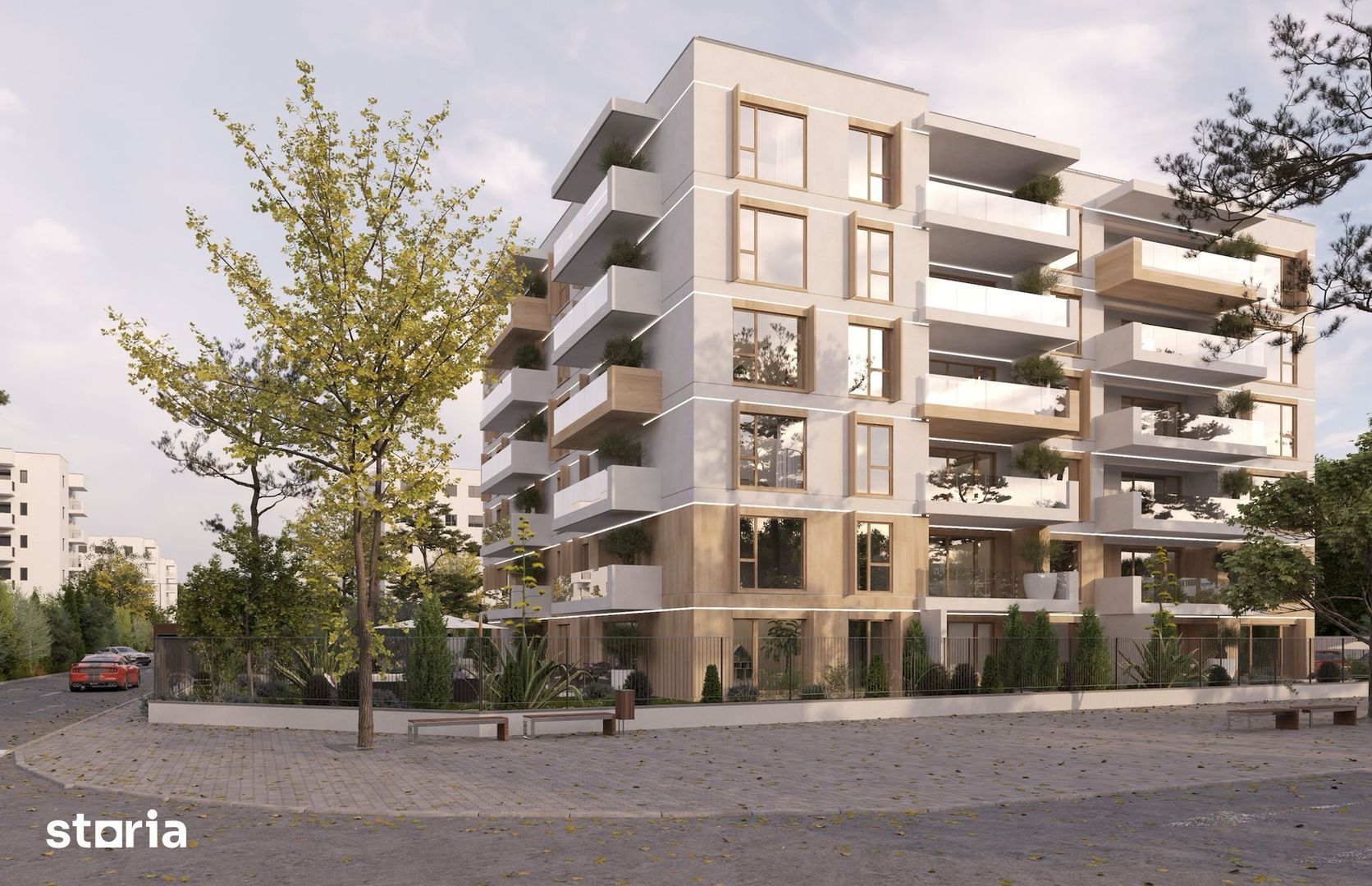 PROIECT AUTORIZAT SECTORUL 1, P+5 , 35 apartamente, 42 locuri parcare - Poză 4