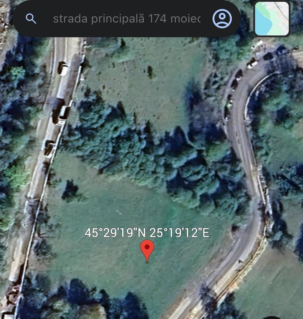 Teren extravilan cu priveliste catre Bucegi – Moieciu de Jos 4.700 mp - Poză 3