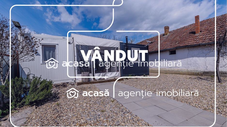 VANDUT! Casa - tip container - Teren 1987 mp - Turnu - COMISION 0% - Poză 1