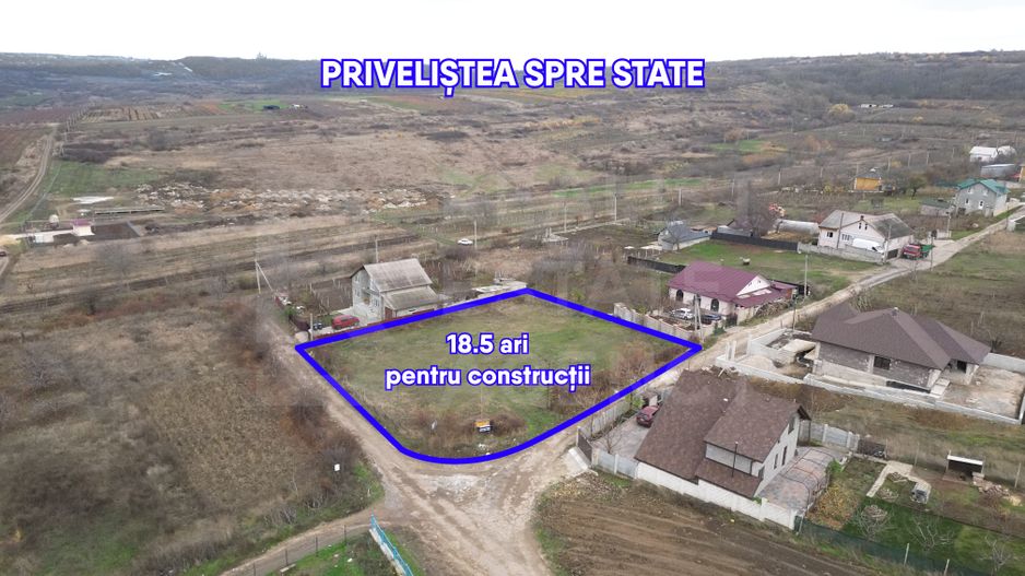 Vânzare, teren pentru construcție, str. Volnova, Trușeni - Poză 1