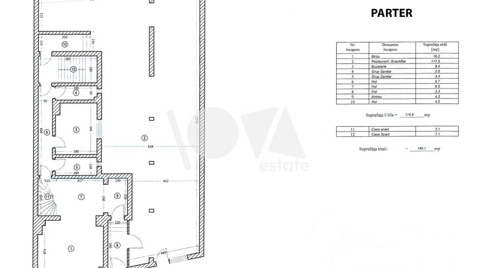 De închiriat: casă 9 camere-Vasile Lascăr-Mihai Eminescu-Bd.Dacia - Poză 15