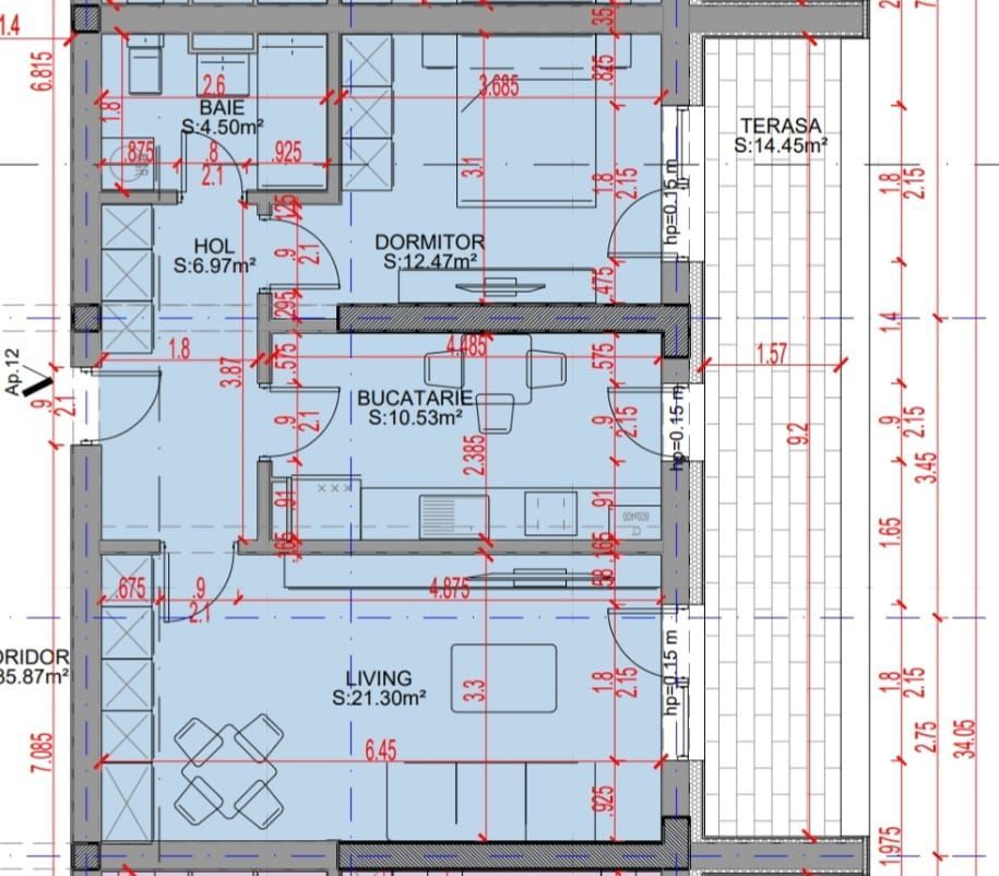 AP. 2CAM. SPATIOS - PROIECT IN CONSTRUCTIE / INCALZIRE PARDOSEALA! - Poză 1