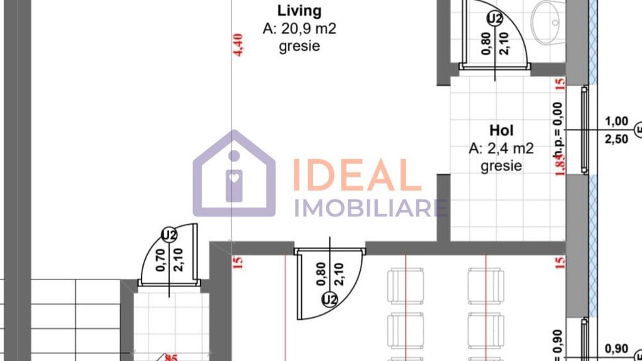 Casa cu 4 camere LA CHEIE in Calea Cisnadiei, zona Casa de Apa - Schiță 12