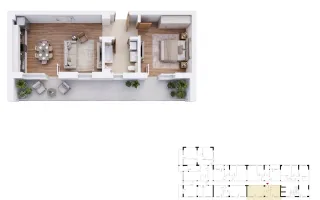 DISCOUNT 3-5% Apartamente 2 Camere Decomandate | Comision 0% - Poză 12