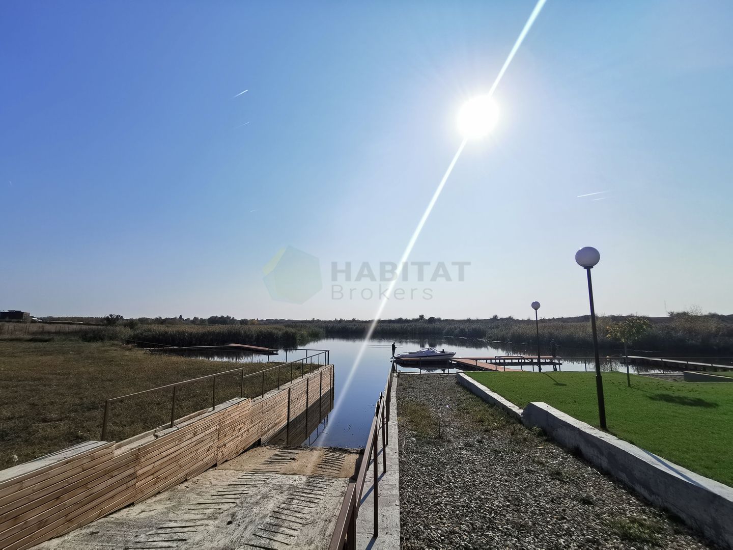 Teren in Delta Snagov modulul 4 - acces la rampa si ponton comun - Poză 3