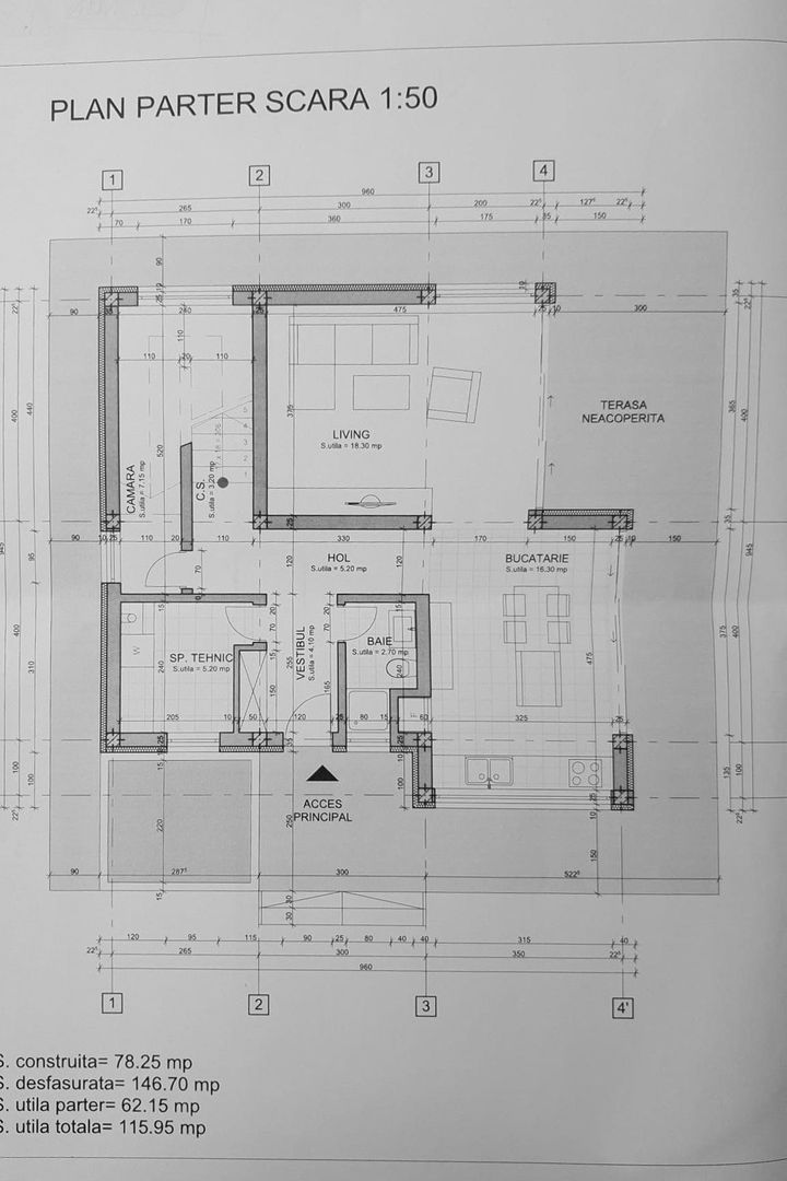 Casa individuala moderna in Cristian | Comision 0% - Schiță 16