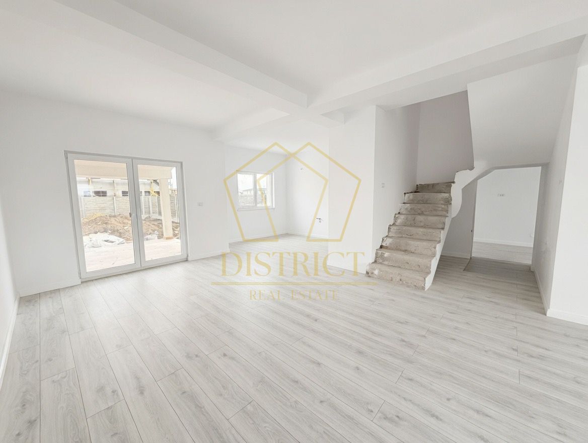 Duplex cu 4 camere despărțit prin camera tehnica | Mosnita Noua - Poză 2