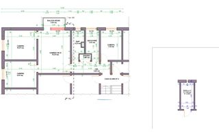 Apartament 4 camere, cu centrala proprie si boxă – zona Take Ionescu - Schiță 8