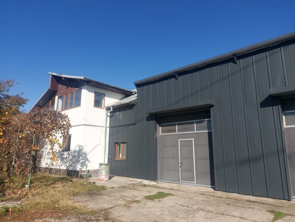 De închiriat: Hale si locuință pe 3 000 mp/ Bascov - Argeș - Poză 1