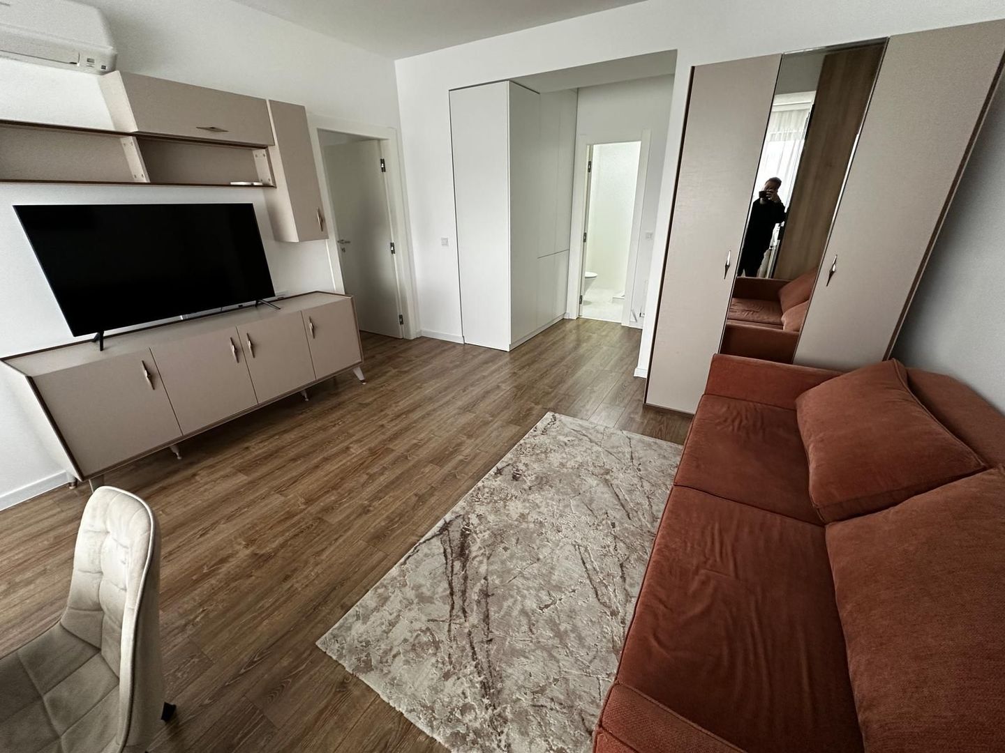 Apartament 2 camere lux decomadat cu loc de parcare Pipera Rond OMV - Poză 6