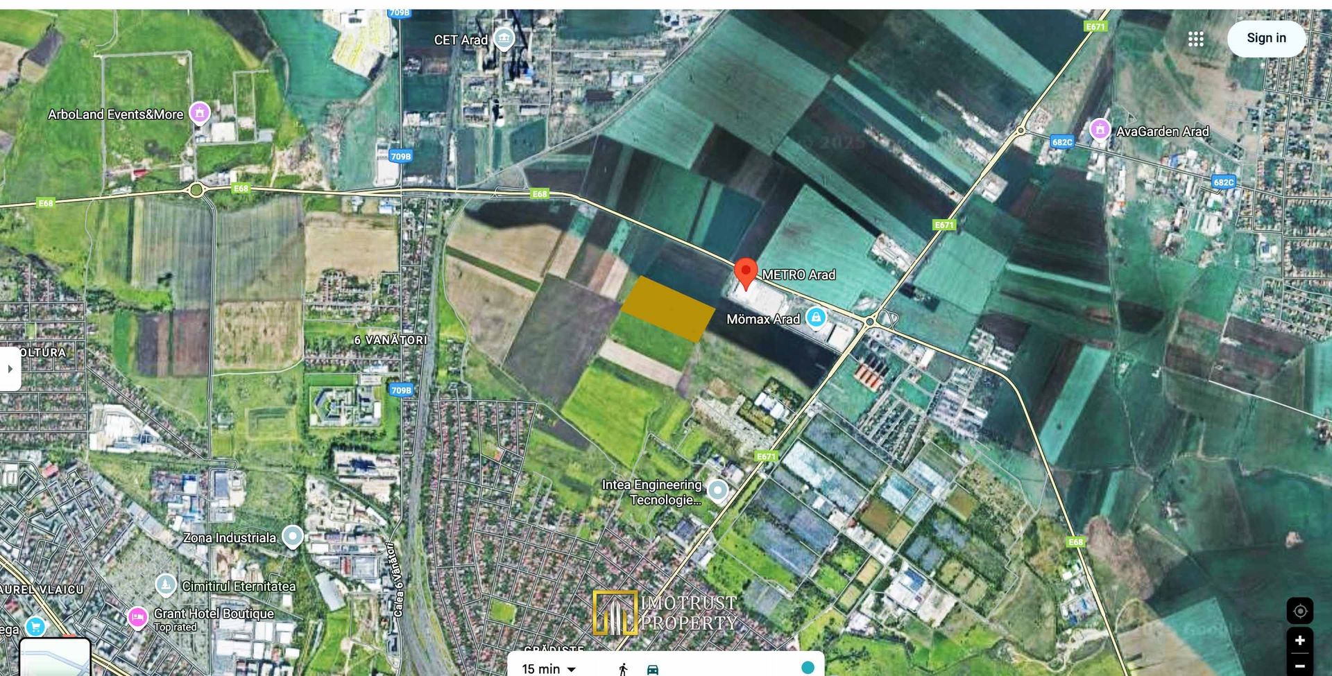 De vânzare Teren Intravilan 62.700 mp – Arad, Grădiște - Poză 2