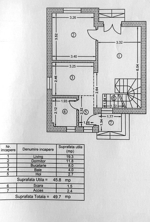 Sau/închiriez casa P+1E capătul Comunei Berceni Mănăstirea Sf. Treime - Poză 8