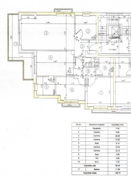 Ap mobilat, 4 camere, 3 băi vedere Herăstrău parcare subterană - Poză 16